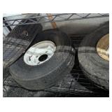Lot of 4 Trailer Tires - 3 Matching 1 Odd