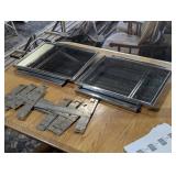 4 Commercial Bathroom Mirrors with Easy Mount Brackets