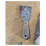 Mixed Concrete and Drywall Tools