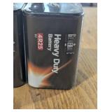 Lot of 6 - 6V Heavy Duty Batteries