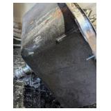 Large Cast Iron Utility Sink With Faucet and Drain - Very Heavy