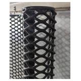 6 Foot Commercial Outdoor Bench - Metal with Rubber Coating