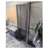 6 Foot Commercial Outdoor Bench - Metal with Rubber Coating