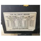 2000 AMP 3 Pole Square D Circuit Breaker