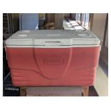 Medium Sized Red Cooler