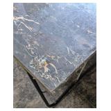 6 Foot Vintage Metal Folding Camping Table