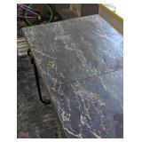6 Foot Vintage Metal Folding Camping Table