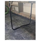 6 Foot Vintage Metal Folding Camping Table