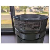 Lot of 5 Simpson Chimney -4 Dura-Vent 90 Deg Elbow & 1 Straight