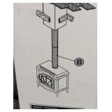 Set of 3 - DuraVent Model DVL Double Wall Stove Pipe 6in. Diameter X 48in. Double Wall Stove Pipe Length (Qty-3)