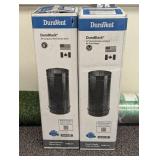 Set of 2 - DuraVent DuraBlack Series 6in. Diameter X 24in. Single Wall Black Stove Pipe (QTY-2)