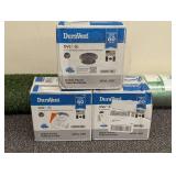 Set of 3 - DuraVent Model DVL Double Wall Stove Pipe 6in. DVL Chimney Adapter (QTY-3)