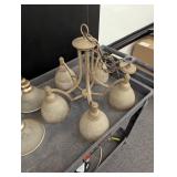 4 Piece Kitchen Light Set - 1 Chandelier and 3 Pendant