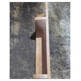 Single Wooden RV Step