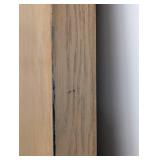 83" x 64" Commercial Wood Double Doors - 1-3/4" Thick - Locks/Handles/Hinges