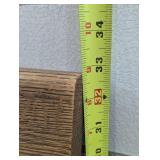 Solid Oak Benches - 81" Long x 21" Deep x 33" High - Very Sturdy and can be cut to size