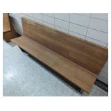 Solid Oak Benches - 81" Long x 21" Deep x 33" High - Very Sturdy and can be cut to size