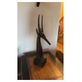 Carved Sculpture likely an Antelope/Gazelle