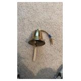 Solid Brass Heavy Bracket Ship Bell.
