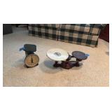 (2) Vintage scales