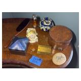 Antique Cluett box; Vintage Ritepoint Lighter