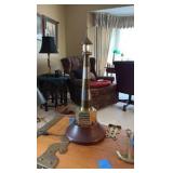 Vintage brass lighthouse Lamp
