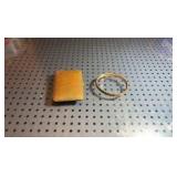Antique Dance Compact; 12K bracelet