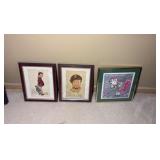 Milton Caniff personalized character prints and one more