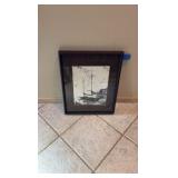 Vintage Sailing vessel lithograph ltd edition