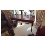 Vintage executive writing desk