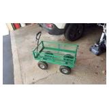 Metal 4-Wheeled Folding Utility Hand Cart