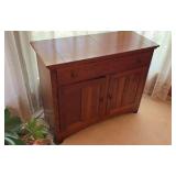 Mission Sofa Table Cabinet