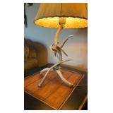 Antler table lamp