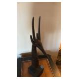 Carved Sculpture likely an Antelope/Gazelle