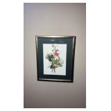 (4) botanical prints by Jean Louis Prevost, 11x9