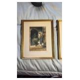 (2) Framed New Orleans themed prints 11”x 9”: