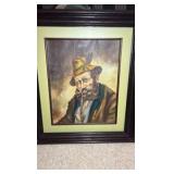 Painting of Bavairan German Man by Artist Claus Meyer