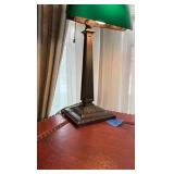 Antique Emeralite desk lamp