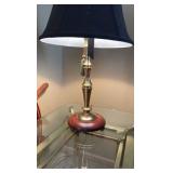 Brass table lamp