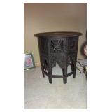 Vintage hexagon table H24" x D 24"