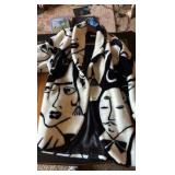 Donny Brook Vintage Art Deco Style Picasso Faces Coat