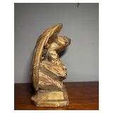 (3) Figurines: Asian Warrior; Eagle, Horse