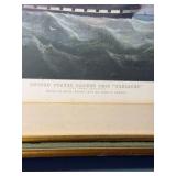 Vintage Framed print U.S. Packet Ship "Pleiades"
