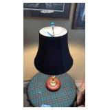 Brass table lamp