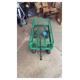 Metal 4-Wheeled Folding Utility Hand Cart