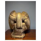 (3) Figurines: Asian Warrior; Eagle, Horse