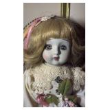 (4) vintage porcelain dolls