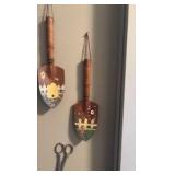 Antique to vintage scissors, fish scale, washboards