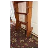 Wood folding library ladder 36"x 15”