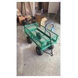 Metal 4-Wheeled Folding Utility Hand Cart